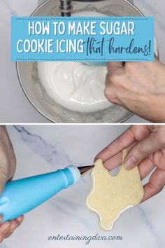 how to make sugar cookie icing that hardens