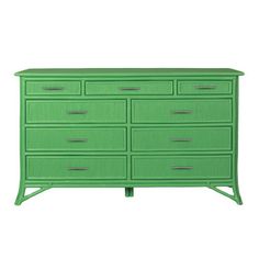 an image of a green dresser