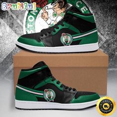 NBA Boston Celtics Green Black Air Jordan 1 High Sneakers Timeless Jordan 1 Kicks The Air Jordan 1 shoes epitomize a timeless blend of style and athleticism. With their iconic silhouette and high-top design, they exude a classic yet modern appeal. Crafted from premium leather and featuring the renowned Nike Air cushioning, these shoes offer comfort and support for everyday wear. Available in an array of colorways and limited-edition releases, they reflect individual tastes while paying homage to Jasper Jordan, Mean Green, North Carolina Tar Heels, Air Jordan Sneakers, Michigan State Spartans, Jordan Sneakers, Shoes Sport, High Sneakers, Tar Heels