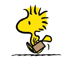 a drawing of a cartoon character with a box in his hand and the caption's name is charlie brown