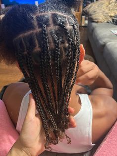 Braiding Boyfriends Hair, Braids For Studs, Stud Braids, Tomboy Braids, Braids With Real Hair, Stud Braid Hairstyles, Stud Hairstyles, Boyfriend Hair, Mini Braids