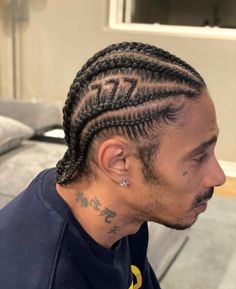 Cornrows Men, Black Men Hairstyles, Hair Twist Styles, Mens Braids Hairstyles, Mens Braids