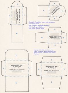 the instructions to make an origami box for someone's handmade project