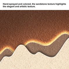 the layers of sand and water are shown in this graphic style, with different colors