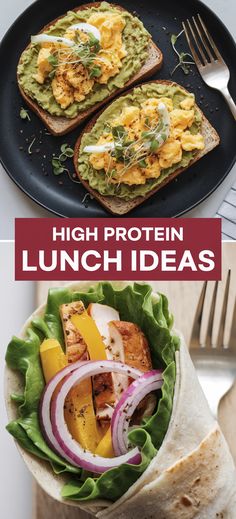 high protein lunch ideas that are easy to make and delicious