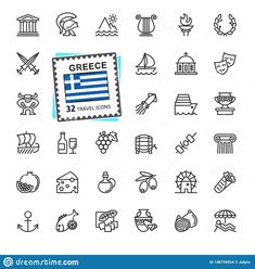 Greek Food Illustration, Greek Small Tattoos, Greek Minimalist Tattoo, Greek Themed Tattoos, Santorini Tattoo, Simple Greek Tattoos, Tattoos Mum, Greek Art Tattoo Minimalist, Greek Mythology Tattoos Minimalist