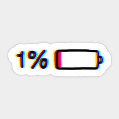 a sticker with the words 10 % off and an image of a battery on it