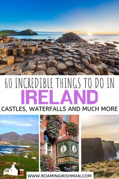 there are many things to do in ireland including castles, waterfalls and much more