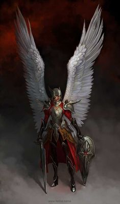 Rpg Wallpaper, Angel Artwork, Angel Warrior, Ange Demon, White Wings, Angels And Demons, Angel Art