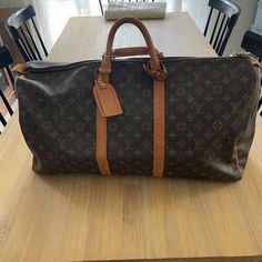 Reposhing This Item I Purchased On This Site. Only Used Once. Questions? Leave A Comment Below! Louis Vuitton Keepall 55 Bandouliere Sizes, Louis Vuitton 45 Keepall, Louis Vuitton Keepall 25, Louis Vuitton Keepall Black, Louis Vuitton Keepall 55, Louis Vuitton Keepall, Travel Luggage, Luggage Bags, Travel Bag