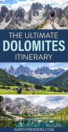 the ultimate guide to the ultimate dolomites itinerary for hikers and backpackers