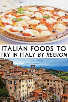 the italian food is in italy by region