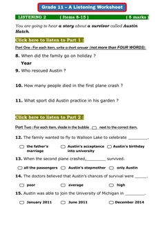 the worksheet is filled with answers to help students understand what they are doing