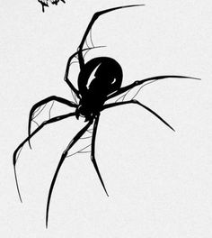 Spider Design Illustration, Spider Tattoo Design, Engineer Cartoon, Black And White Wallpaper Iphone, Spider Drawing, Spider Tattoo, Sketch Tattoo Design