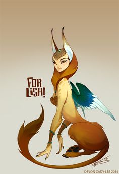 an image of a cartoon character with horns and wings