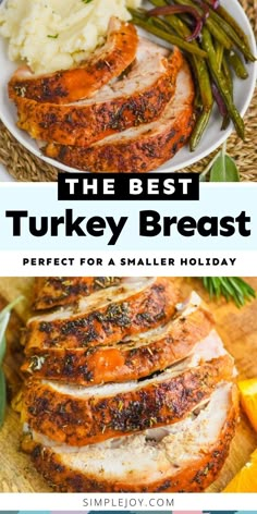 the best turkey breast perfect for a smaller holiday