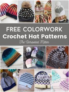 the ultimate collection of free crochet hat patterns