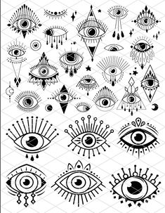 an image of different types of eye shapes