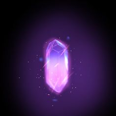 an image of a purple diamond in the dark