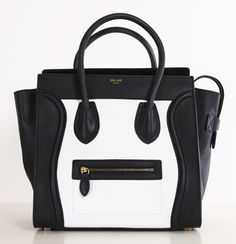 CELINE SATCHEL...omword!!! I have to have this bag!!! Celine Tote Bag, Celine Tote, Victoria Secrets, Handbag Black