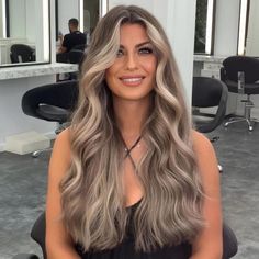 Hair Ideas 2024 Women, Ashy Light Brown Hair Balayage, Mousy Brown Hair With Highlights, Soft Blonde Highlights On Brown Hair, Blonde Dimension, Mousy Brown Hair, Balyage Long Hair, Balyage Hair, Knot Hairstyles