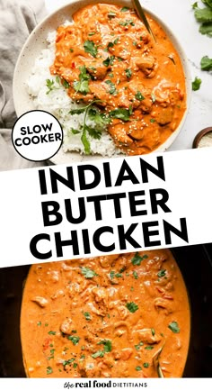 Creamy, perfectly spiced Crockpot Butter Chicken is an easy, dreamy dinner that you’ll be so glad you made. Our method uses skyr (a type of thick strained yogurt that’s similar to Greek yogurt) to help achieve the perfect saucy chicken that is tender and flavorful right out of the slow cooker. Crockpot Recipes Butter Chicken, Crockpot Chicken Recipes For Diabetics, Yummy Instant Pot Recipes, Crockpot Basil Butter Chicken, Butter Chicken Recipe Indian Crock Pot, Quick Crockpot Recipes Healthy, Whole Crockpot Meals, Yummy Crockpot Dinners, While Food Dinner