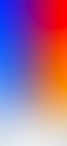 a blurry image of an orange and blue background