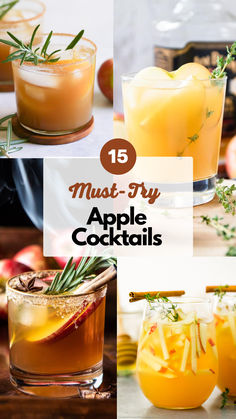 Apple Cocktail Recipes Apple Ginger Cocktail, Spiced Apple Cocktail, Fall Apple Cocktails, Apple Cocktails Fall, Apple Fall Drinks, Apple Drinks Alcohol, Apple Cocktails, Apple Cocktail Recipes, Washington Apple