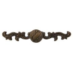 an antique style drawer pull handle