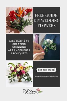 Best DIY wedding flowers. Easy ways to save money on wedding flowers. Free wedding planning checklist & guide to DIY wedding & event flowers. How to make own floral bouquets, arrangements & centerpieces. Where to buy DIY flowers. BloomsByTheBox.com ships the best DIY flowers for weddings, parties & events. Shop premium, high-quality fresh-cut flowers, greens & floral design supplies for weddings, parties & events. Cheap, affordable, bulk & wholesale fresh flowers. DIY flower advice & tutorials. Save Money On Wedding, Diy Bridesmaid Bouquet, Diy Bridal Party, Floral Tools, Flower Tips, Affordable Flowers, Wedding Flower Guide, Bridal Party Flowers