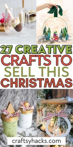 creative crafts to sell this christmas season