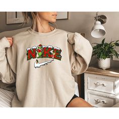 Christmas Crewneck Sweatshirt, Sweater Handmade, Christmas Sweaters For Women, Pumpkin Sweatshirts, Funny Christmas Sweaters, Christmas Crewneck, Halloween Sweater, The Magic Of Christmas, Magic Of Christmas