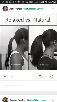 Relaxed Hair Health, Natural Hair Tips, Hair Growth Tips, Relaxed Hair, Natural Hair Journey, Hair Maintenance