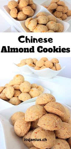 These are delicious and simple bite sized almond cookies. It's an easy recipe to follow and caters for all!
#almondcookies #chinesecookies #chinesealmondcookies
authentic chinese new year cookies | authentic chinese almond cookies | chinese cookies | recipe | chinese dishes Almond Cookies Chinese, New Year Desserts, Asian Cookies, Chinese Night, Fair Recipes