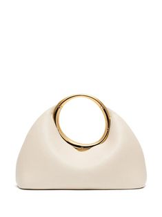 Jacquemus Le Petit Calino top-handle Bag - Farfetch Jacquemus Bag, Demi Fine Jewelry, Fine Watches, Engraved Logo, Strap Tops, Fine Earrings, Ballet Flat Shoes, Handle Bag, Nappa Leather