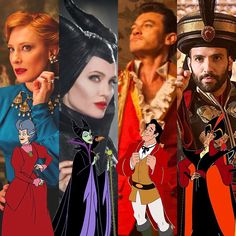 the characters from disney's live - action movie maleficent