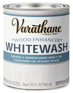 varattane wood enhancer whitewash, quart - f096