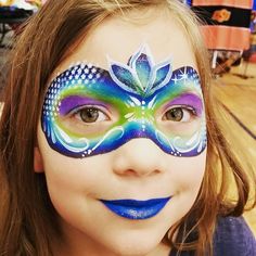 Face Ideas, Mask Painting, Mardi Gras Mask, Girl Face, Face Painting, Mardi Gras, Face And Body