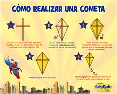 the instructions for how to make an origami cross and other things in spanish