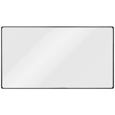 a blank glass sign on a white background