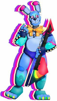 an image of a cartoon character holding a guitar