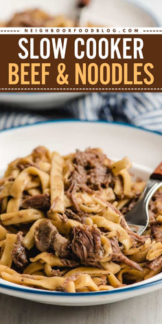 Warm up with our Old Fashioned Beef and Noodles Recipe! This hearty dish is the ultimate fall comfort food idea. It’s an easy beef noodles recipe perfect for your easy crockpot meals!