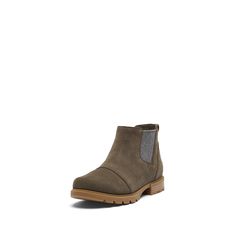 PRICES MAY VARY. Rugged & Timeless Chelsea Boot: This waterproof Chelsea boot offers rugged support when you're on the move, making these boots perfect for running errands in cold and wet weather; the Emelie boot is waterproof Waterproof Chelsea Boots: The SOREL fashion boot has a leather upper for durability and style; the winter boot has a canvas and synthetic lining Emelie Waterproof Chelsea Boots: This women's shoe has a rubber outsole for reliable traction; this leather boot has a rubber mi Brown Chelsea Boots, Womens Waterproof Boots, Wrap Heels, Sorel Womens, Snow Boots Women, Wet Weather, Leather Boot, Winter Boots Women, Chelsea Boot