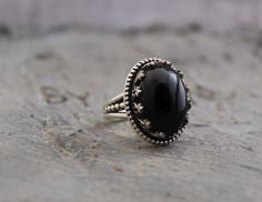 Genuine Black Onyx Ring, Sterling Silver Ring, Onyx Designer Ring, Handmade Gemstone Ring, Women Ring, Gift For Her, Black Onyx Jewelry,Boho Onyx is a stone for strength, hardiness, constancy, grounding, stamina, and self-control. All of these qualities come together in the layered beauty of onyx, which plays to the strengths of vigorous Scorpio. . Grounding is important, especially when faced with Scorpion passions. This stone tells us that the time has come to focus on putting together the pie Black Stone Jewelry, Mothers Ring, Black Onyx Jewelry, Types Of Gems, Black Stone Ring, Fine Silver Jewelry, Mother Rings, Onyx Jewelry, Black Ring