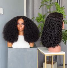 Description: Hd 5 by 5  Eurasian curls  melt in glueless   throw on and ready to go  5 by 5  lace type  100% raw Virgin Hair Wig   Human Hair can be dyed, permed, curled Wig has extra wigs combs on the four edges & straps   Zero sheddings  Condition: New  Length: 16 " inches full  Parting Space: side part , c part , center part  Baby Hairs: yes & can be optional  Density: full density  Available in natural black this item ship within a week  you can wear this hair in two different look has shown Curled Wig, Frontal Styles, Face Makeup Tutorial Video, Dreadlock Hair, Wig Curly, Virgin Hair Wigs, Center Part, Face Makeup Tutorial, Makeup Tutorial Video