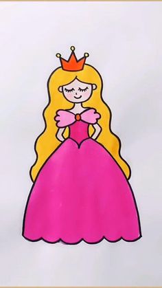 Steps How to draw a Princess for beginners & Kids with Pictures have been provided here for the users who are seeking for Princess drawing. Easy Drawing Tricks, Very Easy Drawing, Korean Eye, Adobe Lightroom Photo Editing, Cartoon Love Photo, Drawing Tutorials For Kids, Cool Pencil Drawings, Easy Drawings For Kids, Being Creative