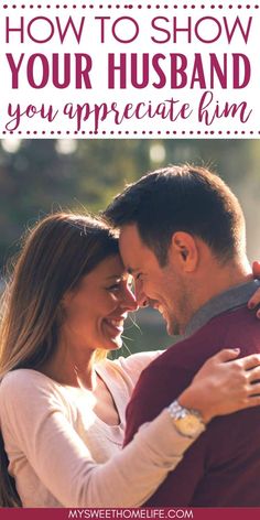 Got a wonderful husband but feel you don't let him know that enough? Here's how to show your husband you appreciate him. Reasons I Love You, Wonderful Husband, Physical Touch, Can You Help Me, Mutual Respect, Marriage Counseling, Words Of Affirmation, Romantic Movies