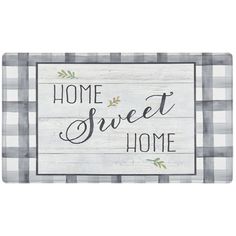 a wooden sign that says home sweet home