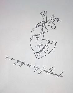 a drawing of a human heart with the words me sequins holland on it