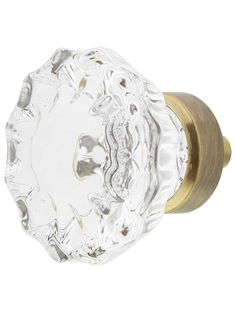 an image of a glass door knob